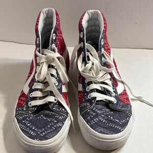 Vans Skateboard Shoe Label Men’s 8 Women’s 9.5 Excellent Condition